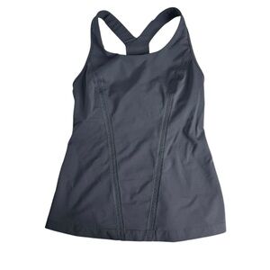 Lululemon Womens Size 6 Grey Racerback Workout Tank Top
